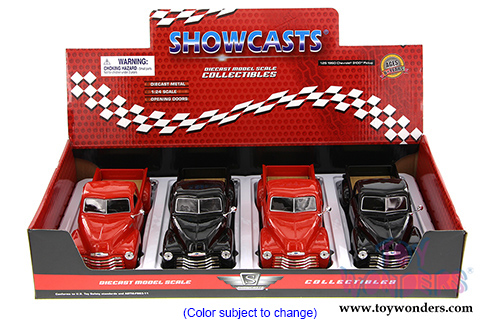 Showcasts Collectibles - Chevy 3100 Pickup Truck (1950, 1/24 scale diecast model car, Asstd.) 34952