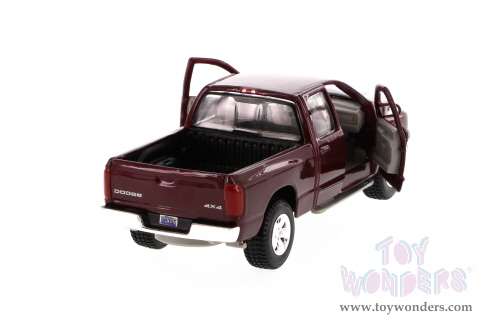 Showcasts Collectibles - Dodge Ram Quad Cab Pickup Truck (2002, 1/27 scale diecast model car, Asstd) 34963