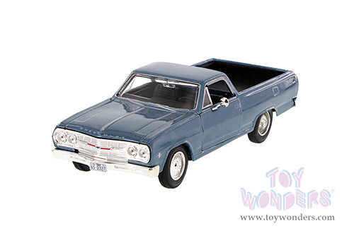 Showcasts Collectibles - Chevrolet&reg; El Camino&trade; Hard Top (1965, 1/24 scale diecast model car, Blue) 34977