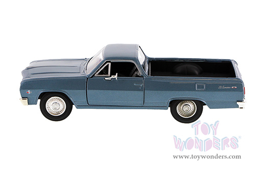 Showcasts Collectibles - Chevrolet&reg; El Camino&trade; Hard Top (1965, 1/24 scale diecast model car, Blue) 34977