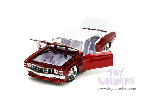 Jada Toys Bigtime Muscle - Chevrolet® Chevelle® SS Hardtop (1971, 1/24 scale diecast model car, Candy Red/White) 35020