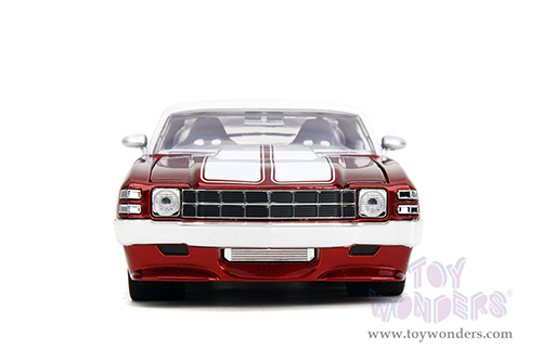 Jada Toys Bigtime Muscle - Chevrolet® Chevelle® SS Hardtop (1971, 1/24 scale diecast model car, Candy Red/White) 35020