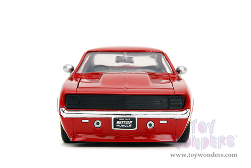 Jada Toys Bigtime Muscle - Chevrolet® Camaro® Hardtop (1969, 1/24 scale diecast model car, Red) 35029