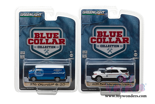 Greenlight - Blue Collar Collection Series 2 (1/64 scale die cast model car, Asstd.) 35060/48