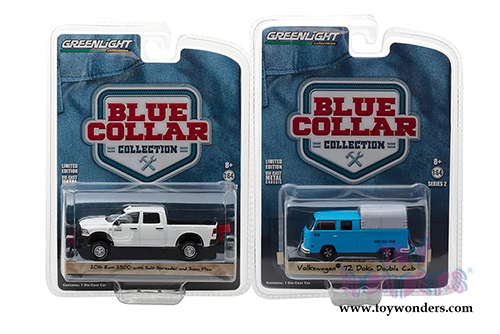 Greenlight - Blue Collar Collection Series 2 (1/64 scale die cast model car, Asstd.) 35060/48