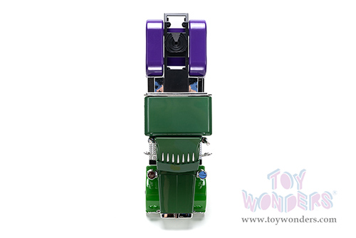 Jada Toys - Hollywood Rides | Peterbilt® 379 Truck Tractor The Incredible Hulk™ "Marvel Avengers" (1992, 1/24 diecast model car, Green/Purple) 35179/2
