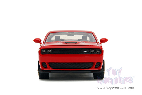 Jada Toys - Hollywood Rides | Dodge Challenger SRT with Glenn Diecast figure "The Walking Dead" (2015, 1/24 diecast model car, Red) 35185