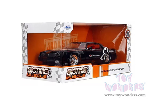 Jada Toys Bigtime Muscle - Chevrolet® Camaro® Z28 "Chevrolet Performance" (1979, 1/24 scale diecast model car, Black) 35207