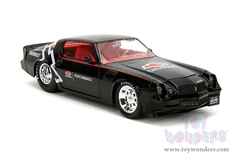 Jada Toys Bigtime Muscle - Chevrolet® Camaro® Z28 "Chevrolet Performance" (1979, 1/24 scale diecast model car, Black) 35207