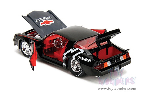 Jada Toys Bigtime Muscle - Chevrolet® Camaro® Z28 "Chevrolet Performance" (1979, 1/24 scale diecast model car, Black) 35207