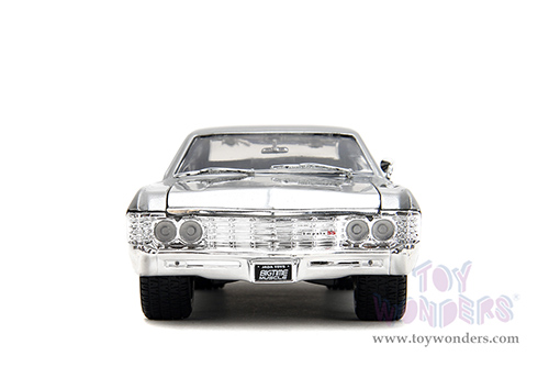 Jada Toys Bigtime Muscle - Chevrolet® Impala™ SS™ Hardtop (1967, 1/24 scale diecast model car, Silver/Black) 35217
