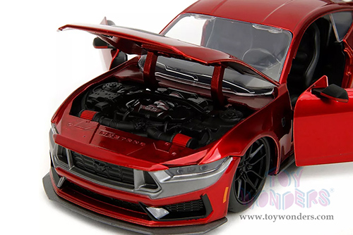 Jada Toys Bigtime Muscle - Ford Mustang Dark Horse (2024, 1/24 scale diecast model car, Candy Red) 35277
