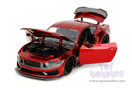 Jada Toys Bigtime Muscle - Ford Mustang Dark Horse (2024, 1/24 scale diecast model car, Candy Red) 35277