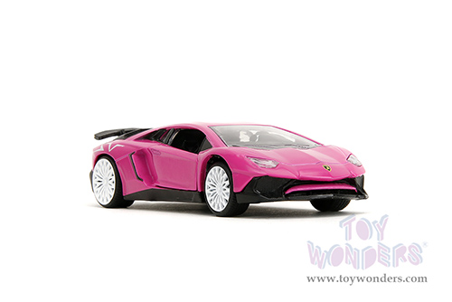 Jada Toys Pink Slips - Lamborghini Aventador SV (1/32, diecast model car, Pink) 35362