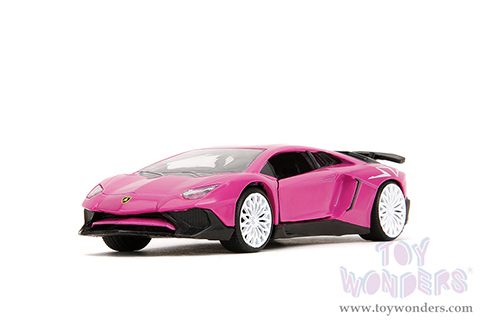 Jada Toys Pink Slips - Lamborghini Aventador SV (1/32, diecast model car, Pink) 35362