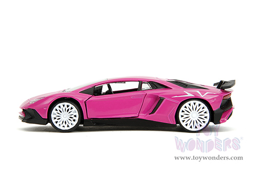 Jada Toys Pink Slips - Lamborghini Aventador SV (1/32, diecast model car, Pink) 35362