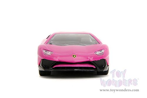Jada Toys Pink Slips - Lamborghini Aventador SV (1/32, diecast model car, Pink) 35362