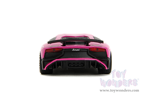 Jada Toys Pink Slips - Lamborghini Aventador SV (1/32, diecast model car, Pink) 35362