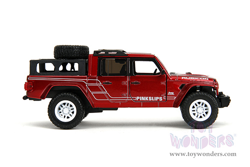 Jada Toys Pink Slips - Jeep® Gladiator Pickup Truck (2020, 1/32, diecast model car, Candy Red) 35364