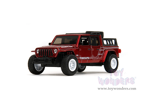 Jada Toys Pink Slips - Jeep® Gladiator Pickup Truck (2020, 1/32, diecast model car, Candy Red) 35364