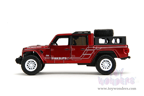 Jada Toys Pink Slips - Jeep® Gladiator Pickup Truck (2020, 1/32, diecast model car, Candy Red) 35364