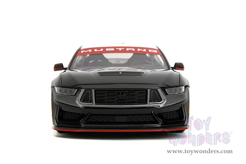 Jada Toys Bigtime Muscle - Ford Mustang Dark Horse Hardtop (2024, 1/24 scale diecast model car, Black/White) 35418