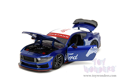 Jada Toys Bigtime Muscle - Ford Mustang Dark Horse Hardtop (2024, 1/24 scale diecast model car, Candy Blue) 35419