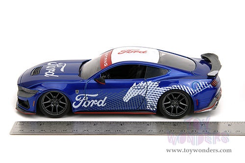 Jada Toys Bigtime Muscle - Ford Mustang Dark Horse Hardtop (2024, 1/24 scale diecast model car, Candy Blue) 35419