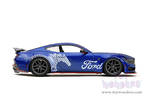 Jada Toys Bigtime Muscle - Ford Mustang Dark Horse Hardtop (2024, 1/24 scale diecast model car, Candy Blue) 35419