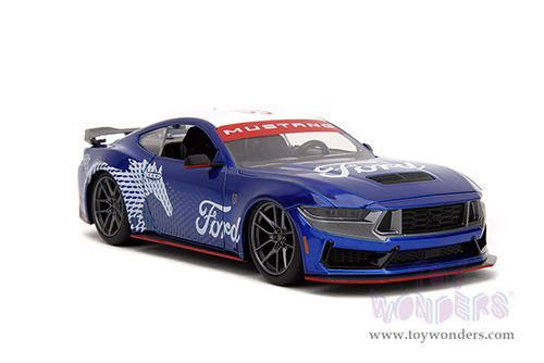 Jada Toys Bigtime Muscle - Ford Mustang Dark Horse Hardtop (2024, 1/24 scale diecast model car, Candy Blue) 35419