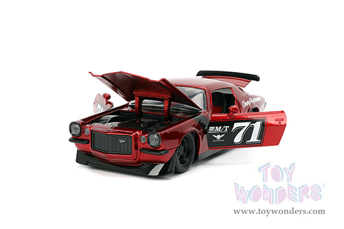 Jada Toys Bigtime Muscle - Chevrolet® Camaro® #71 (1971, 1/24 scale diecast model car, Red/Black) 35487