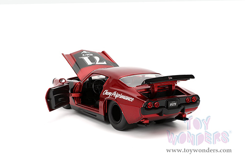 Jada Toys Bigtime Muscle - Chevrolet® Camaro® #71 (1971, 1/24 scale diecast model car, Red/Black) 35487