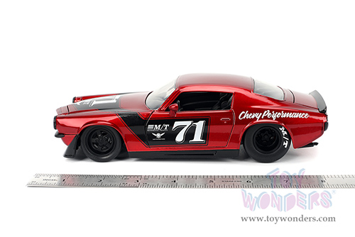 Jada Toys Bigtime Muscle - Chevrolet® Camaro® #71 (1971, 1/24 scale diecast model car, Red/Black) 35487