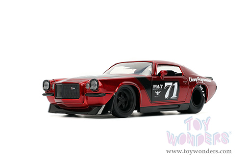 Jada Toys Bigtime Muscle - Chevrolet® Camaro® #71 (1971, 1/24 scale diecast model car, Red/Black) 35487