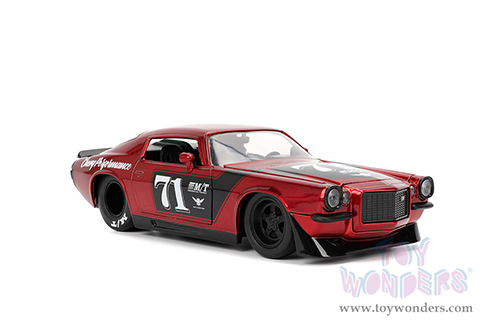 Jada Toys Bigtime Muscle - Chevrolet® Camaro® #71 (1971, 1/24 scale diecast model car, Red/Black) 35487