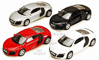 RMZ City - Audi R8 Hardtop (3" diecast model car,  Asstd.) 355996