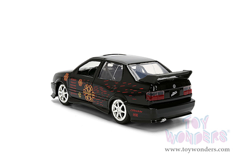 Jada Toys Fast & Furious - Volkswagen Jetta "Fast & Furious Remix - 25th Anniversary" (1995, 1/32 scale diecast model car, Black) 35628