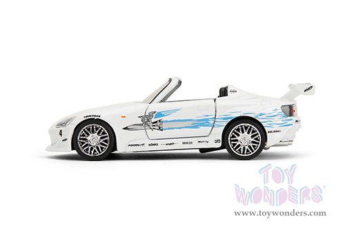 Jada Toys Fast & Furious - Honda S2000 Convertible "Fast & Furious Remix - 25th Anniversary" (2001, 1/32 scale diecast model car, White) 35629