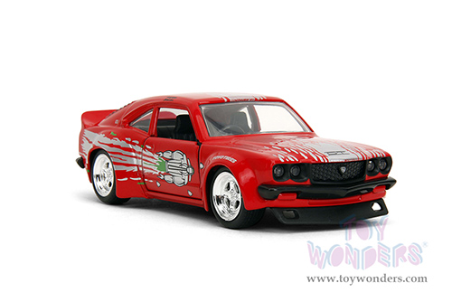 Jada Toys Fast & Furious - Mazda RX-3 (1974, 1/32 scale diecast model car, Glossy Red) 35630