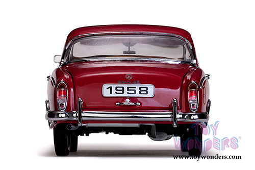 Sun Star European - Mercedes-Benz 220 SE Coupe (1958, 1/18 scale diecast model car, Red) 3563R