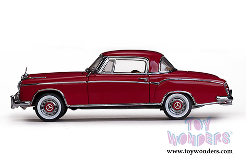 Sun Star European - Mercedes-Benz 220 SE Coupe (1958, 1/18 scale diecast model car, Red) 3563R