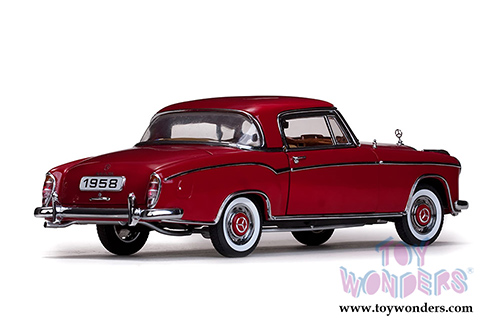 Sun Star European - Mercedes-Benz 220 SE Coupe (1958, 1/18 scale diecast model car, Red) 3563R