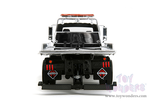 Jada Toys  - International® DuraStar 4400 Flatbed Tow Truck (1/24 scale diecast model car, Black) 35851