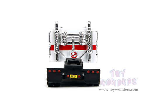Jada Toys - Hollywood Rides | TRANSFORMERS G1 Optimus Prime® Truck Ghostbusters Ecto-1 Crossover (1/32, diecast model car, White) 35862