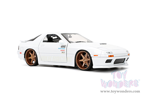 Jada Toys JDM Tuners™- Mazda RX-7 FC (1985, 1/24, diecast model car, White) 35955