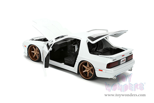 Jada Toys JDM Tuners™- Mazda RX-7 FC (1985, 1/24, diecast model car, White) 35955