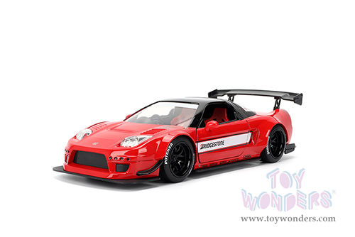 Jada Toys JDM Tuners™ - Honda NSX-R "Bridgestone" (2002, 1/24, diecast model car, Red) 35958