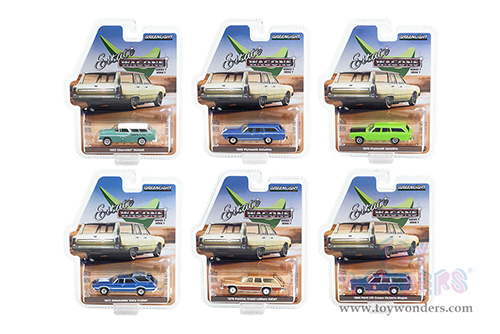 Greenlight - Estate Wagons Series 7 (1/64 scale diecast model car, Asstd.) 36040/48