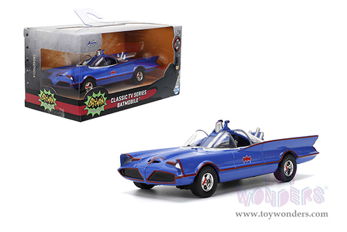 Jada Toys - Hollywood Rides | DC Comics Batman™ Classic TV Series Batmobile™ (1966, 1/32 scale diecast model car, Blue) 36097