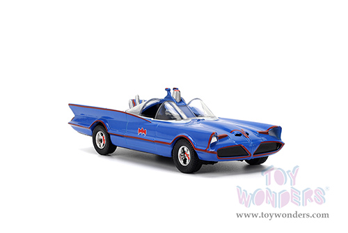 Jada Toys - Hollywood Rides | DC Comics Batman™ Classic TV Series Batmobile™ (1966, 1/32 scale diecast model car, Blue) 36097